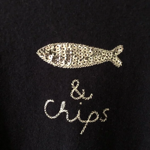 Boden Estella Fish and Chips Sweater - Picture 8 of 8